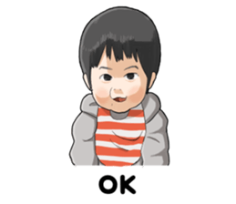 japanese oraora baby sticker sticker #10699918