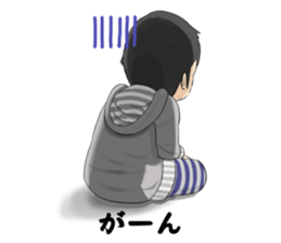 japanese oraora baby sticker sticker #10699919