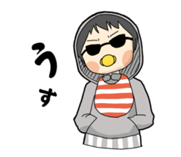 japanese oraora baby sticker sticker #10699924