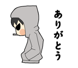 japanese oraora baby sticker sticker #10699925