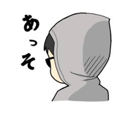 japanese oraora baby sticker sticker #10699929