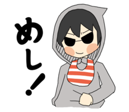 japanese oraora baby sticker sticker #10699931