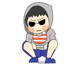 japanese oraora baby sticker sticker #10699932