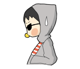 japanese oraora baby sticker sticker #10699933