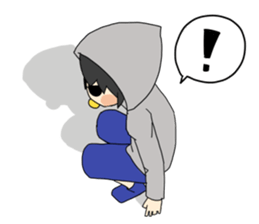 japanese oraora baby sticker sticker #10699939