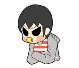 japanese oraora baby sticker sticker #10699940