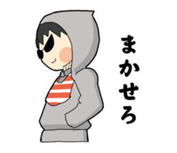 japanese oraora baby sticker sticker #10699943