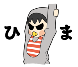 japanese oraora baby sticker sticker #10699945