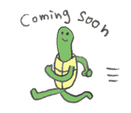 Turtle's name is Shibata2 sticker #10700325