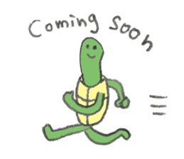 Turtle's name is Shibata2 sticker #10700325