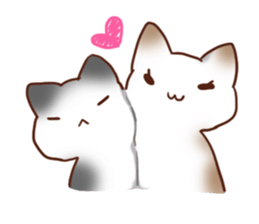 Daily Siamese cat sticker #10700527