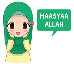 Dunia Jilbab sticker #10700755