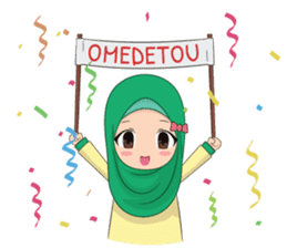 Dunia Jilbab sticker #10700766