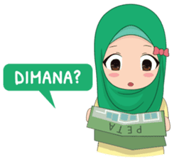 Dunia Jilbab sticker #10700769