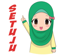 Dunia Jilbab sticker #10700774