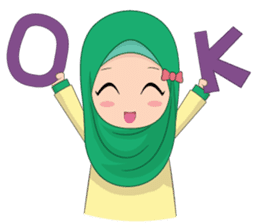 Dunia Jilbab sticker #10700775