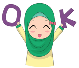 Dunia Jilbab sticker #10700775
