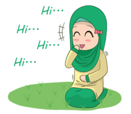 Dunia Jilbab sticker #10700776