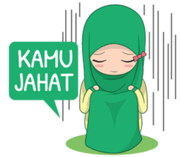 Dunia Jilbab sticker #10700780