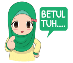 Dunia Jilbab sticker #10700782
