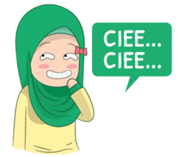 Dunia Jilbab sticker #10700784