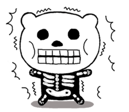 bear short sticker #10701500