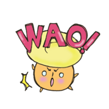 dashimakikinokosan sticker #10701564