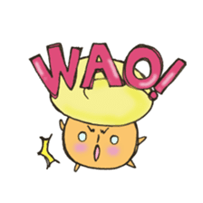 dashimakikinokosan sticker #10701564