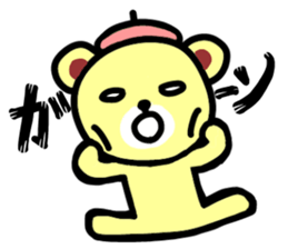 Everyone loves pretty bear sticker #10702894