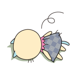 Cat puppet sticker #10703102