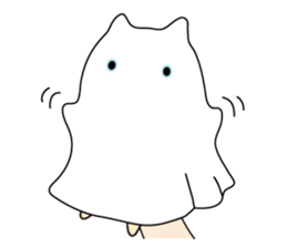 Cat puppet sticker #10703105