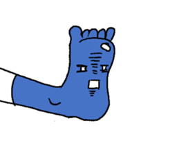 Feet speak sticker #10703160