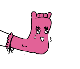 Feet speak sticker #10703161