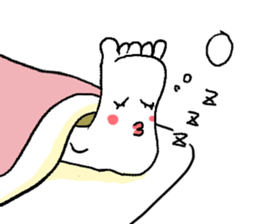 Feet speak sticker #10703186