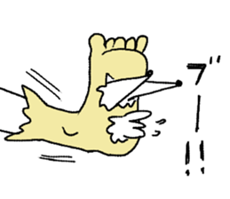 Feet speak sticker #10703187