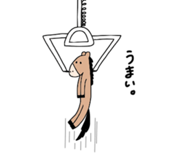 Crane game man!!pun version sticker #10703346