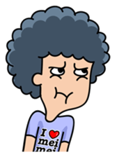 Momo The Afro Boy (Eng) sticker #10703881