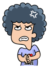 Momo The Afro Boy (Eng) sticker #10703888