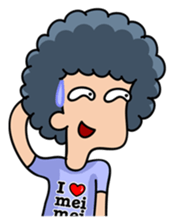 Momo The Afro Boy (Eng) sticker #10703889