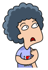 Momo The Afro Boy (Eng) sticker #10703895