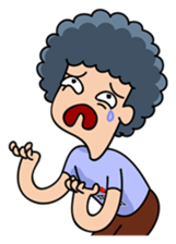 Momo The Afro Boy (Eng) sticker #10703898