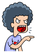 Momo The Afro Boy (Eng) sticker #10703899