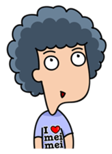 Momo The Afro Boy (Eng) sticker #10703900