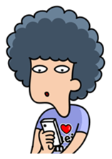 Momo The Afro Boy (Eng) sticker #10703905