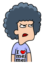 Momo The Afro Boy (Eng) sticker #10703907