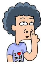 Momo The Afro Boy (Eng) sticker #10703911