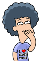 Momo The Afro Boy (Eng) sticker #10703918