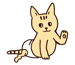 CAT DUDU STANDUP sticker #10705240