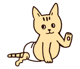 CAT DUDU STANDUP sticker #10705240