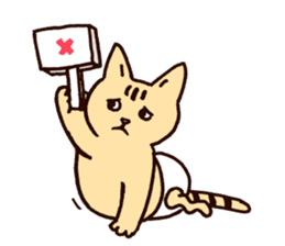 CAT DUDU STANDUP sticker #10705261